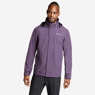 Men's Rainfoil Packable Jacket in Purple