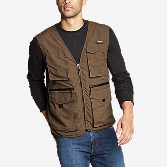 eddie bauer brown vest