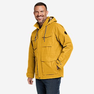 Men's Everson Parka in Yellow
