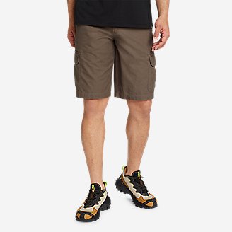Men's Timber Edge Ripstop Cargo Shorts in Brown