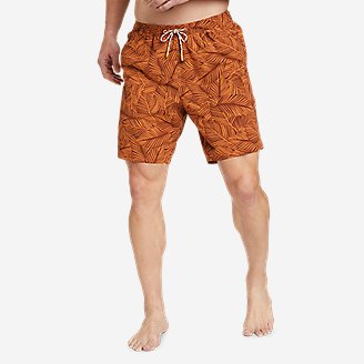Men's Tidal Shorts 2.0 - Pattern in Orange