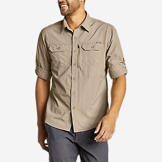 Men S Beige Shirts Eddie Bauer