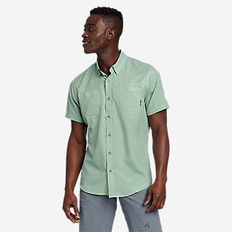 Men's Ventatrex Short-Sleeve Shirt in Green