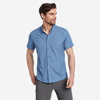 Men's Ventatrex Short-Sleeve Shirt in Blue