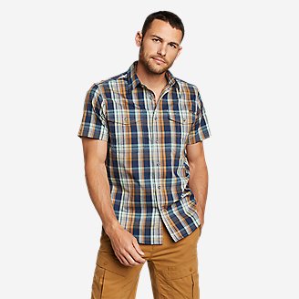 Men's Pro Creek Short-Sleeve Shirt in Blue