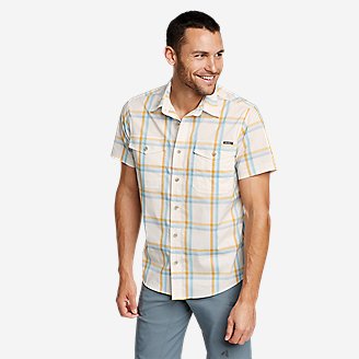 Men's Pro Creek Short-Sleeve Shirt in White
