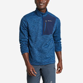 Men's Cloud Layer Pro 1/4-Zip Pullover in Blue