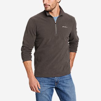 Men's Quest Fleece 1/4-Zip Pullover in Gray