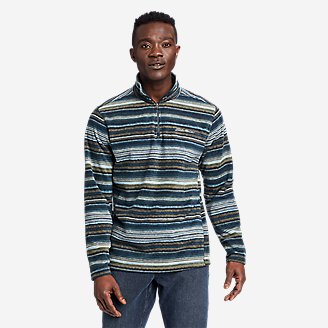 Men's Quest Fleece 1/4-Zip Pullover in Blue