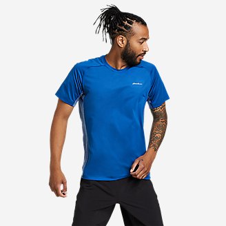 Men's Trailcool Short-Sleeve T-Shirt in Blue