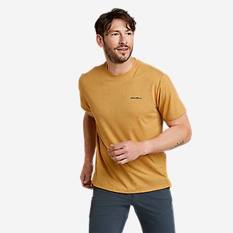 Men's Boundless Short-Sleeve T-Shirt in Beige