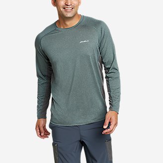 Men's TrailCool Long-Sleeve T-Shirt in Green