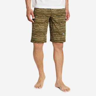 Men's Guide Pro Shorts - Print in Green