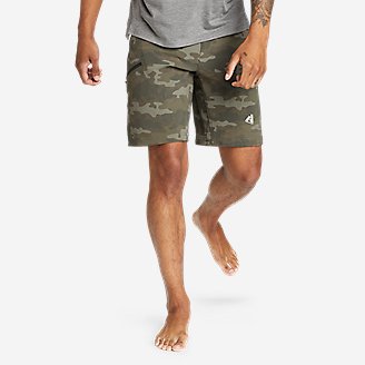 Men's Guide Pro Shorts 9' - Print in Green