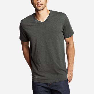 mens gray v neck undershirt