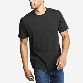Men's Legend Wash Pro Short-Sleeve Pocket T-Shirt in Black