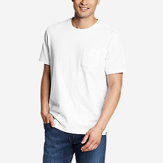 Men's Legend Wash Pro Short-Sleeve Pocket T-Shirt in White