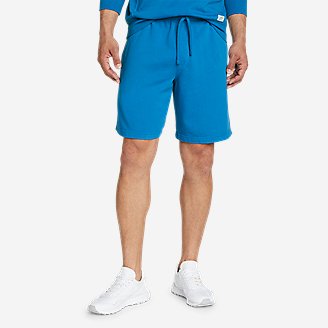 Men's Camp Fleece Riverwash Shorts in Blue
