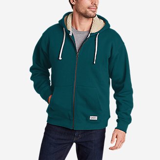 green full zip hoodie