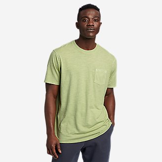 Men's Earthwash 2.0 Short-Sleeve Pocket T-Shirt in Green