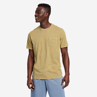 Men's Earthwash 2.0 Short-Sleeve Pocket T-Shirt in Brown