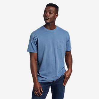 Men's Earthwash 2.0 Short-Sleeve Pocket T-Shirt in Blue
