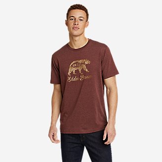 Graphic T-Shirt - Woodland Campus in Brown