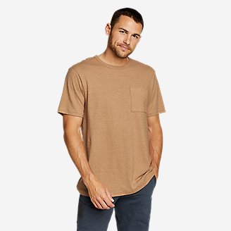 Men's Short-Sleeve EB Hemplify T-Shirt in Brown