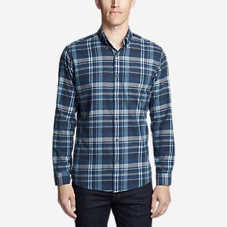 Men's Wild River Lightweight Flannel Shirt in Blue