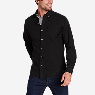 Men's Eddie's Favorite Flannel Classic Fit Shirt - Solid in Gray