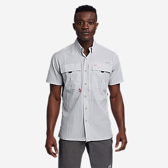 Men's UPF Guide 2.0 Short-Sleeve Shirt in Gray