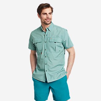 Men's UPF Guide 2.0 Short-Sleeve Shirt in Green