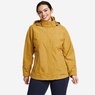Women's Rainfoil Packable Jacket in Beige