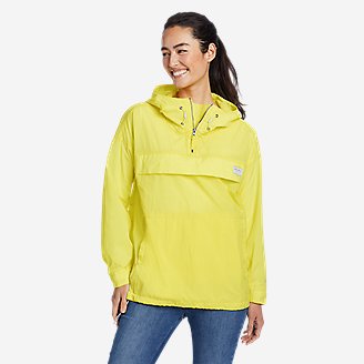 Women's Windpac Pullover in Yellow