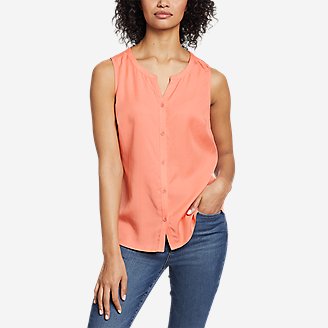 button down tank top dress