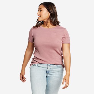 Women's Favorite Short-Sleeve Crewneck T-Shirt in Blue