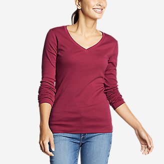 eddie bauer v neck tee