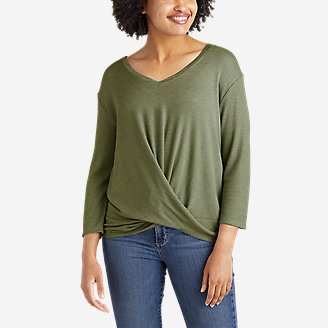 eddie bauer womens thermal tops