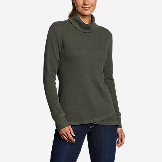 eddie bauer womens thermal tops