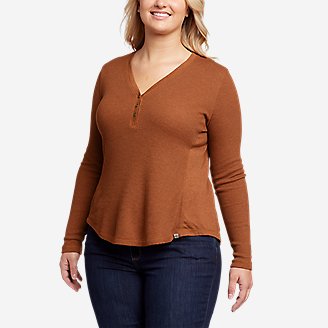 eddie bauer womens thermal tops