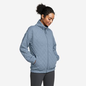 Women's Outlooker Full-Zip Sweatshirt Jacket in Blue