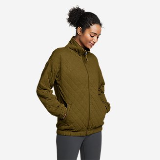 Women's Outlooker Full-Zip Sweatshirt Jacket in Yellow