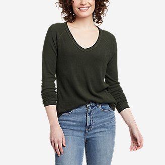 eddie bauer womens thermal tops