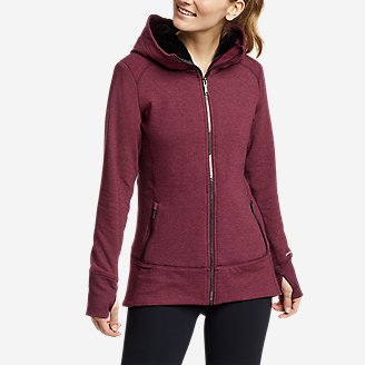 eddie bauer sherpa hoodie women's