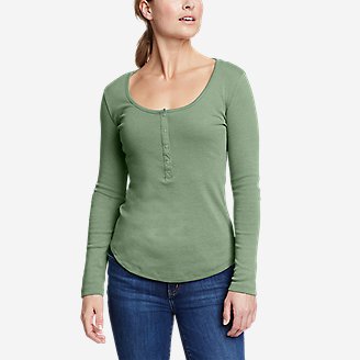 henley tee women