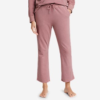 Women's Cozy Camp High Rise Kick Flare Pants in Blue