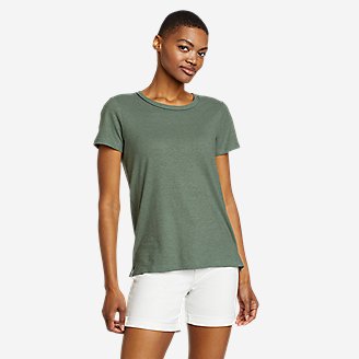 Women's EB Hemplify Short-Sleeve T-Shirt in Green