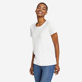 Women's EB Hemplify Short-Sleeve T-Shirt in White