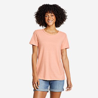 Women's EB Hemplify Short-Sleeve T-Shirt in Orange