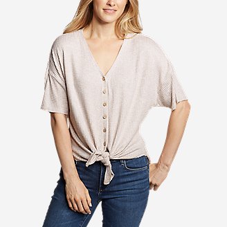 eddie bauer womens thermal tops